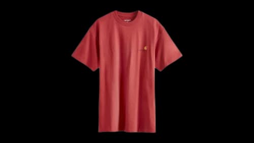 Carhartt WIP American Script T-shirt Tuscany
