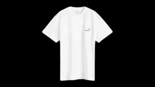 Carhartt WIP American Script T-shirt White