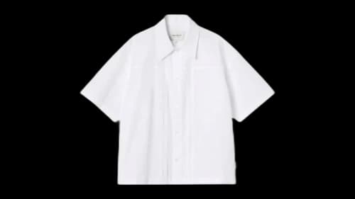 Carhartt WIP Women's S/S Belmont Shirt White