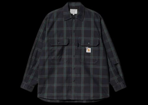 Carhartt WIP x Invincible Check Shirt Juniper