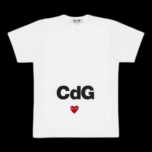 Comme des Garçons CDG Play T-shirt White