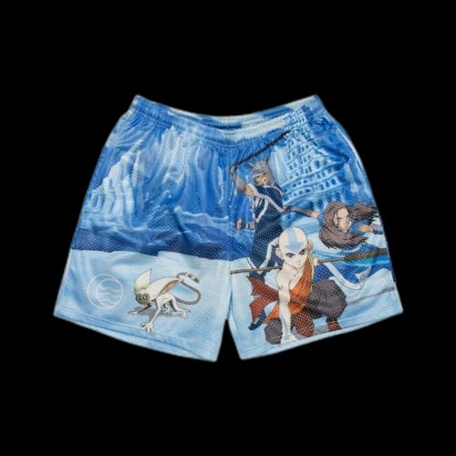 Chalk Line Avatar Water Tribe Palace Retro Shorts Blue