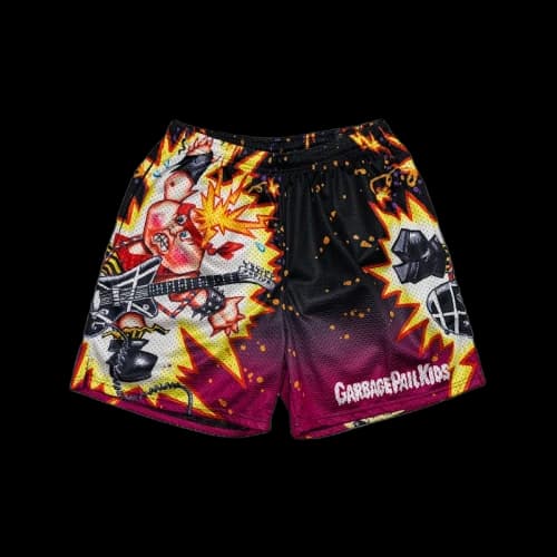 Chalk Line Jolted Joel Retro GPK Shorts Black