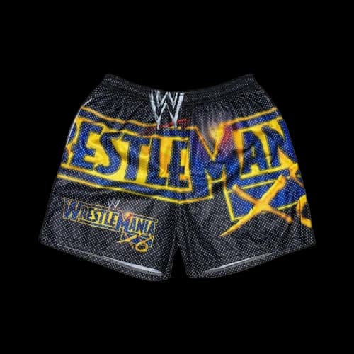 Chalk Line WrestleMania 18 Retro Shorts Black