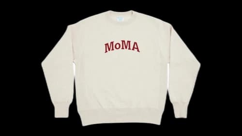 Champion x MoMA Edition Crewneck Sweatshirt Oatmeal