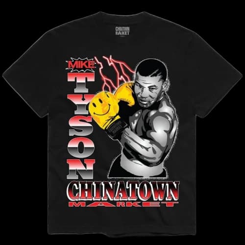 Market Tyson Smiley T-shirt Black