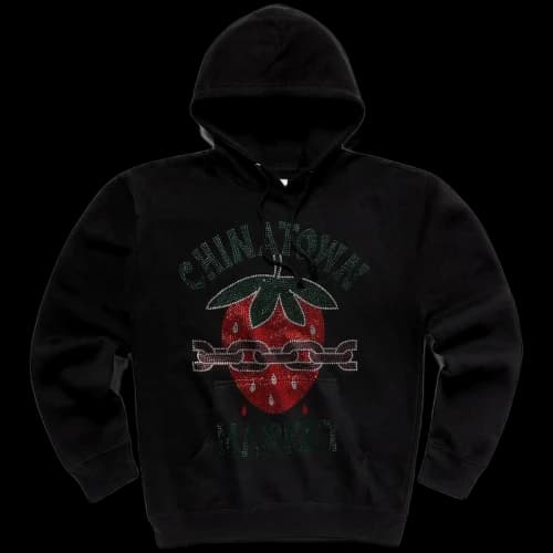 Market x Rico Nasty Rhinestone Hoodie Black