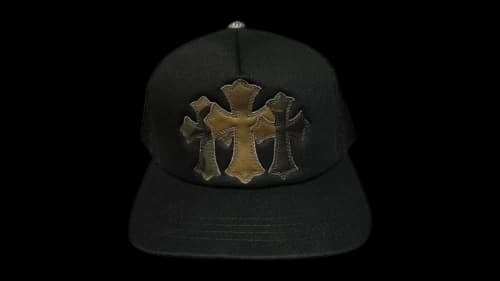 Chrome Hearts Cemetery Trucker Hat Camo/Black