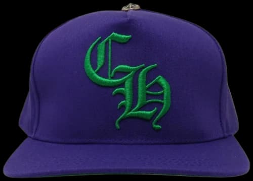 Chrome Hearts CH Baseball Cap Purple/Green