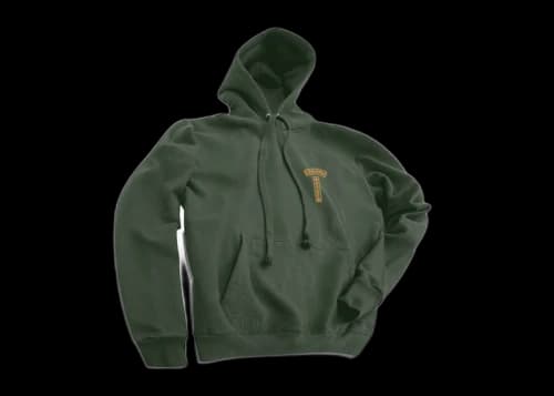 Chrome Hearts Green Hoodie Green/Orange