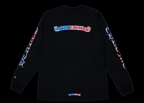 Chrome Hearts Matty Boy America L/S T-shirt Black