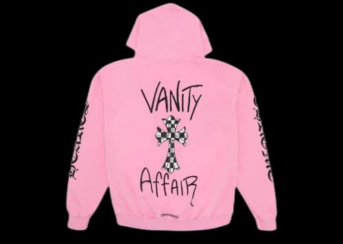 Chrome Hearts Matty Boy Vanity Affair Hoodie Pink