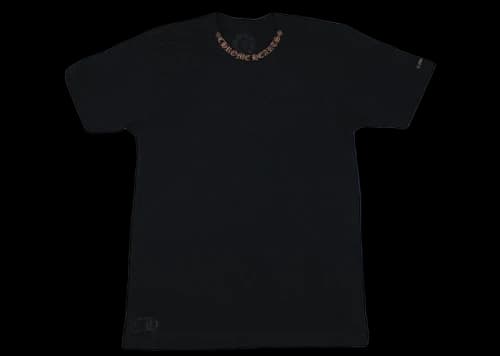 Chrome Hearts Neck Logo T-shirt Black/Brown