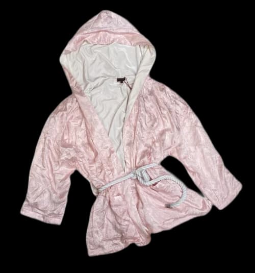 CLOT Silk Robe Rose Gold