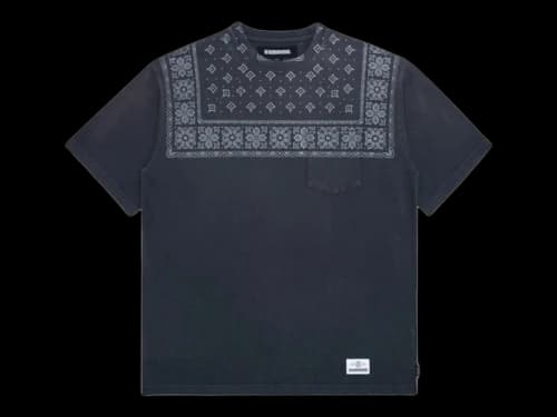 CLOT x Neighborhood Bandana T-shirt Black