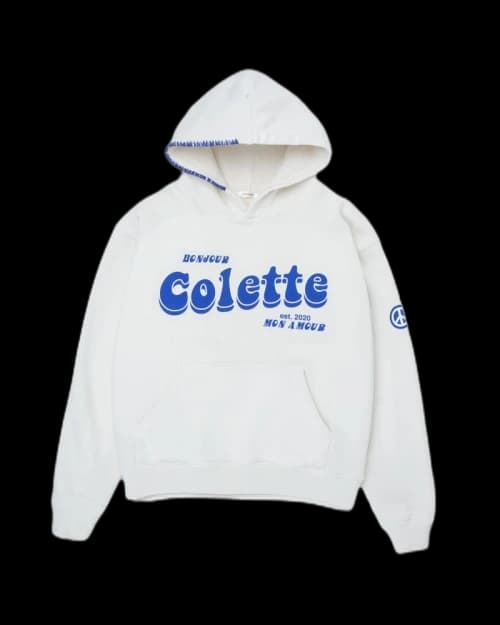 Colette Mon Amour x Madhappy Hoodie White