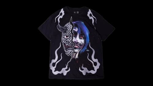 Complex x WWE Asuka Oni Tee Black