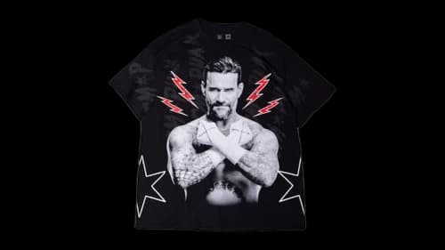 Complex x WWE Cm Punk Tee Black