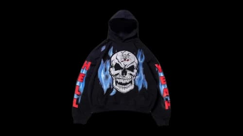 Complex x WWE Stone Cold Hell Yeah Hoodie Black