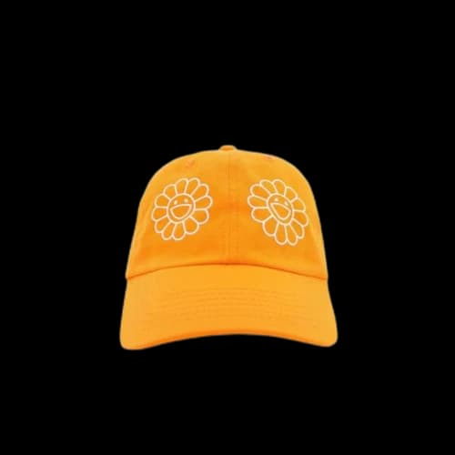 Takashi Murakami Flower Hat Orange