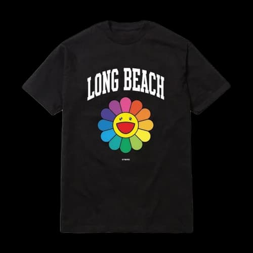 Takashi Murakami Flower T-Shirt Black