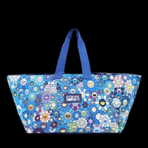 Takashi Murakami Flower Tote Bag Blue