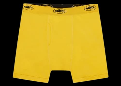 Corteiz Alcatraz Boxers (3 Pack) Yellow