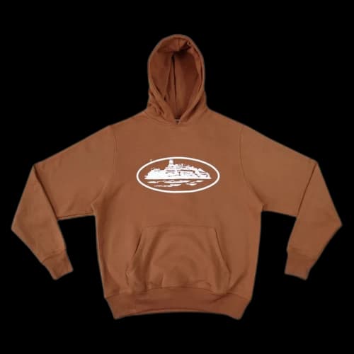 Corteiz Alcatraz Hoodie Hazel