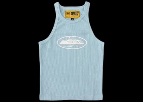 Corteiz Alcatraz Tank Top Baby Blue