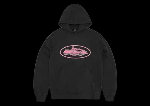 Corteiz Alcatraz V2 Hoodie Black/Pink