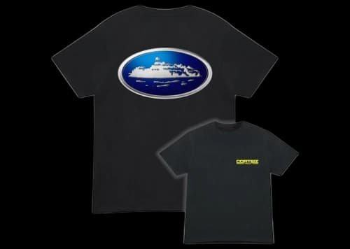 Corteiz Alcatraz World Rally Tee Black