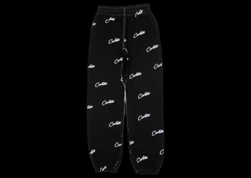 Corteiz All Over Print Joggers Black
