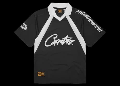 Corteiz Allstarz Football Jersey Black
