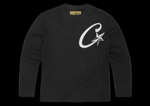 Corteiz C Starz Waffle Longsleeve Black