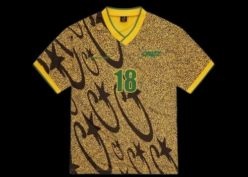 Corteiz Carni Stellations Football Jersey Yellow