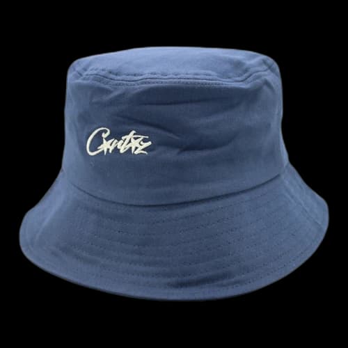 Corteiz Carpenter Bucket Hat Navy Blue