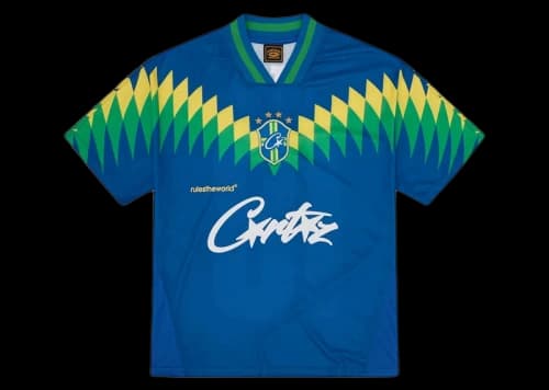 Corteiz Club America Brasil Jersey Blue