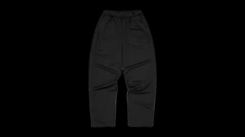 Corteiz Crest Arch Track Pant Triple Black