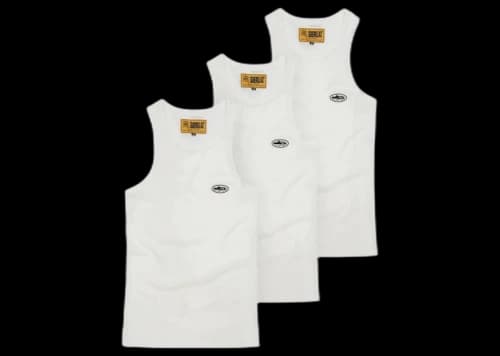 Corteiz CRTZ Bolo Essentials Tank (3 Pack) White