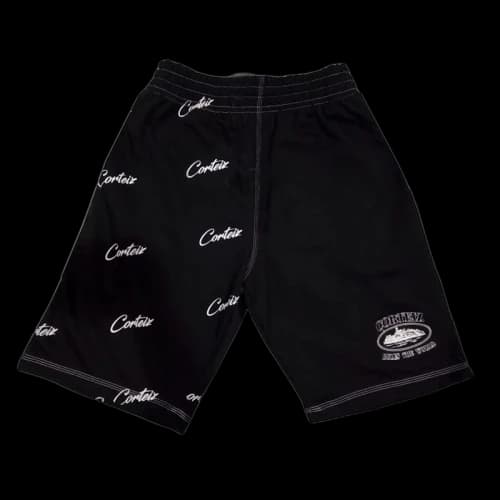 Corteiz Division '20 Shorts Black