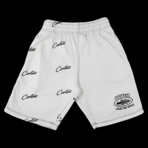 Corteiz Division '20 Shorts White