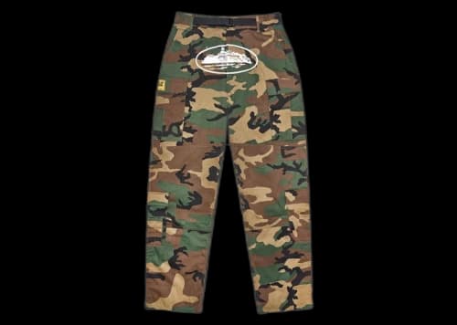 Corteiz Guerillaz* Cargos Woodland Camo