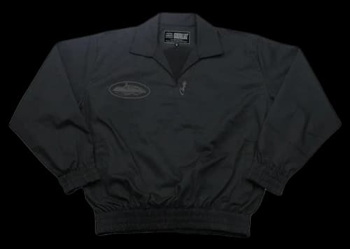 Corteiz Guerillaz Drill Top Triple Black