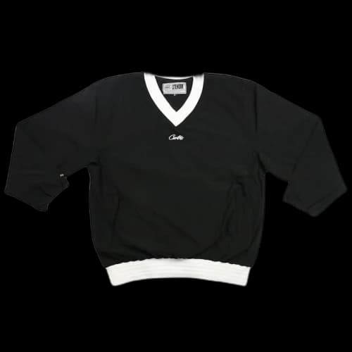 Corteiz Nylon Pullover Black