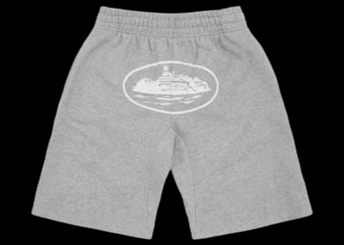 Corteiz OG Alcatraz Shorts Heather Grey