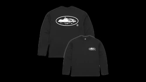 Corteiz OG Island L/S Tee Black