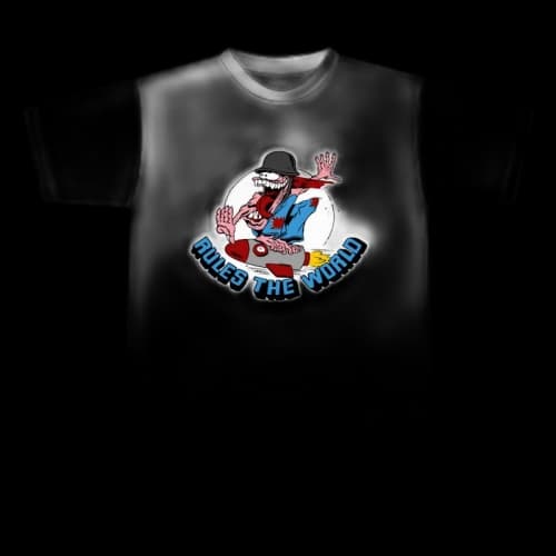 Corteiz Rocketman T-shirt White