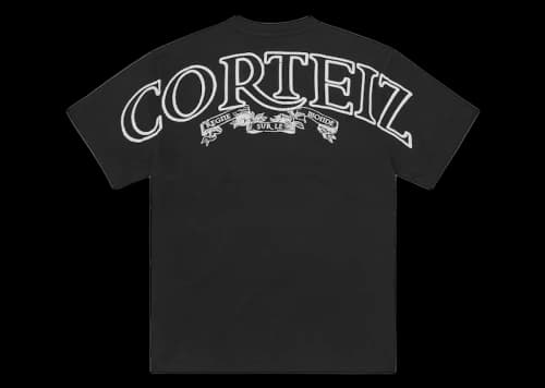 Corteiz Royale Heavyweight Tee Black
