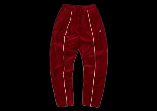 Corteiz VVS Uptown Pant Burgundy