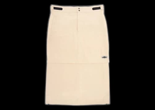 Corteiz Womens Storm Cargo Skirt Beige